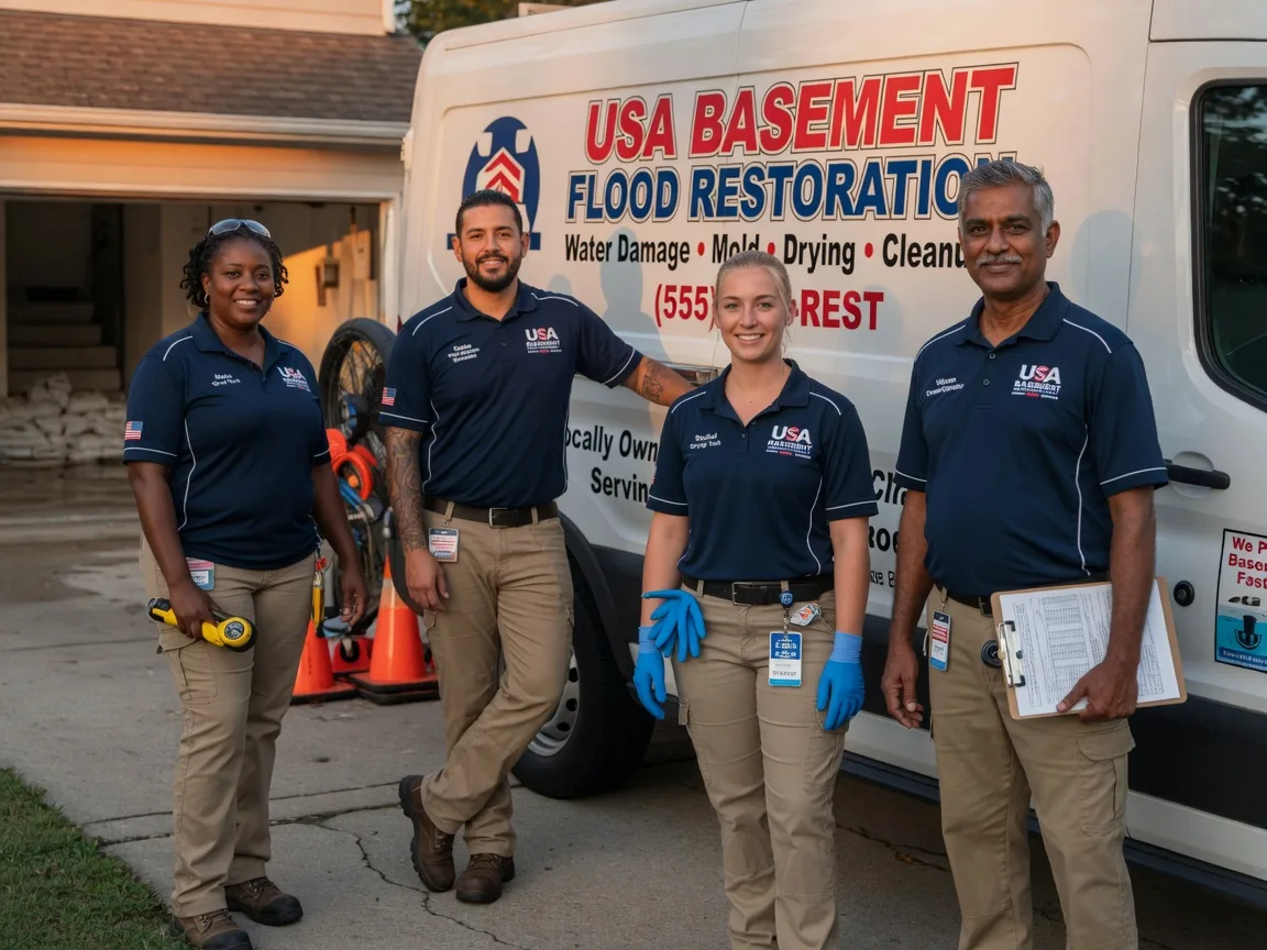Basement Flood Cleanup company in Gile, WI